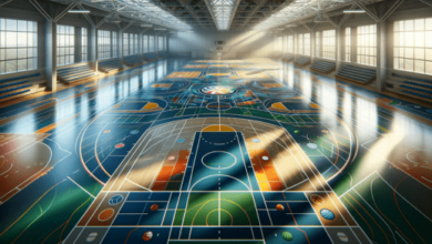 acrylic floor painting, acrylic flooring, synthetic flooring, sports flooring manufacturer, sports flooring